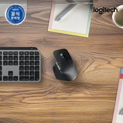 로지텍코리아 MX MASTER 3S FOR MAC 무선 블루투스 마우스 페일그레이