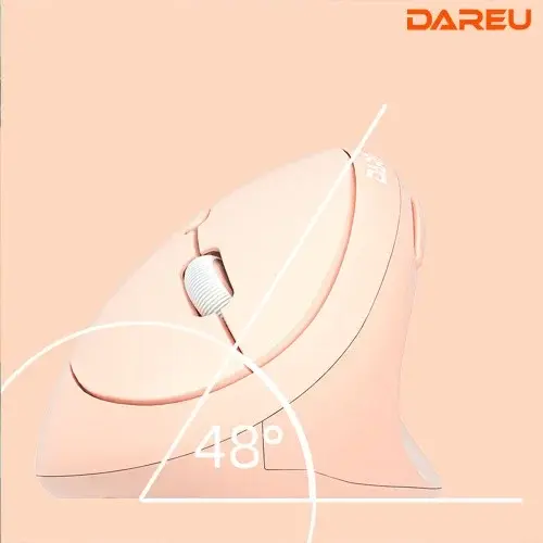 다얼유 무소음 무선버티컬마우스 LM158