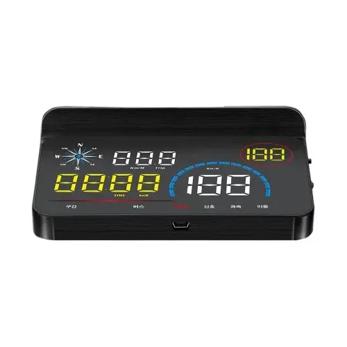 로드웨이 HUD GPS 헤드업디스플레이 자동차속도계 과속카메라 스쿨존 알림