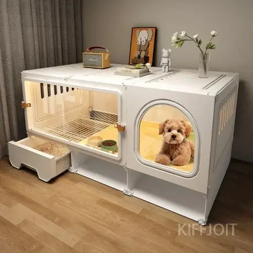 화장실 분리 강아지집 에우셉